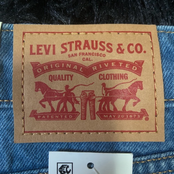 Levi's Orange Tag Denim Skirt - Picture 4 of 10